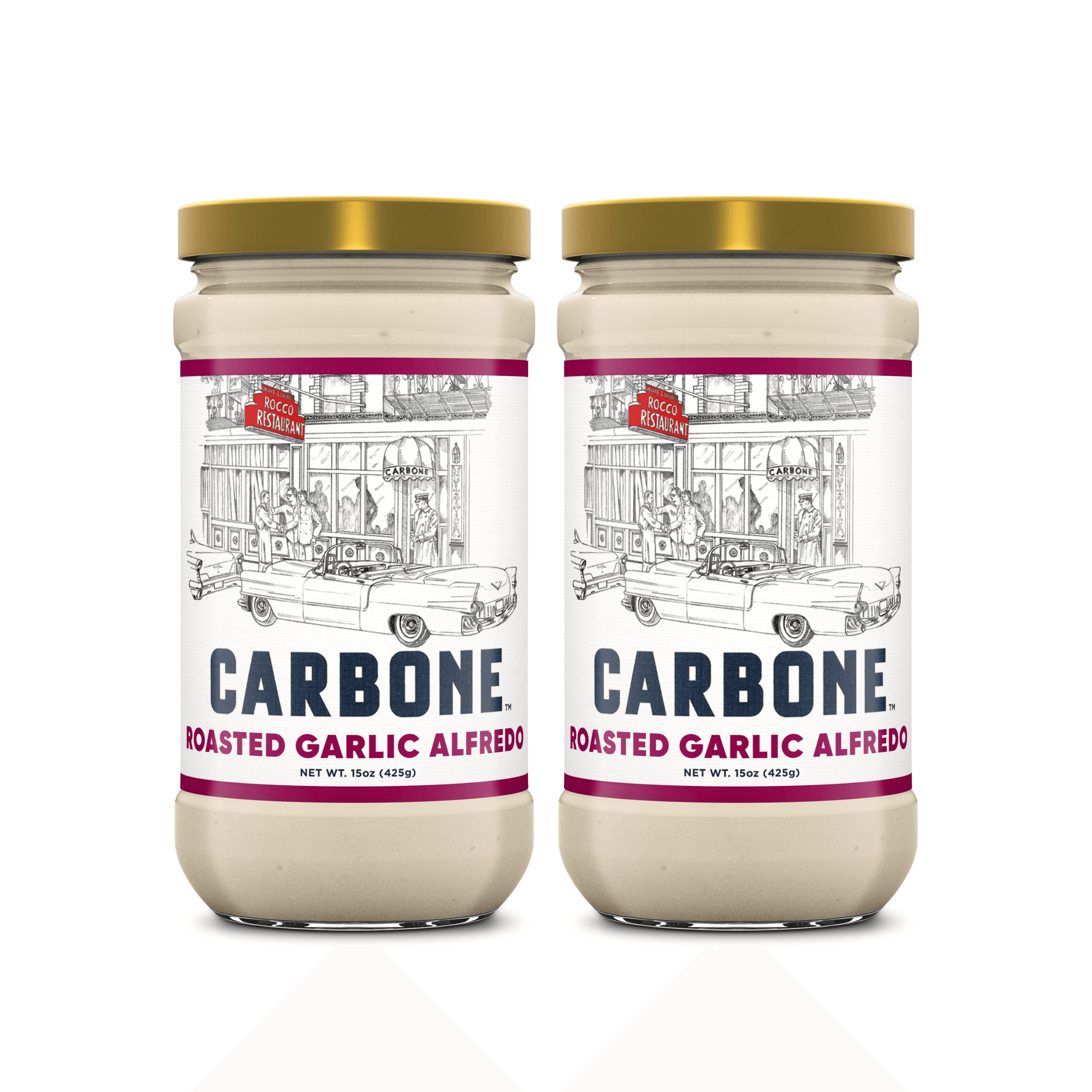 Roasted garlic alfredo 2 pack