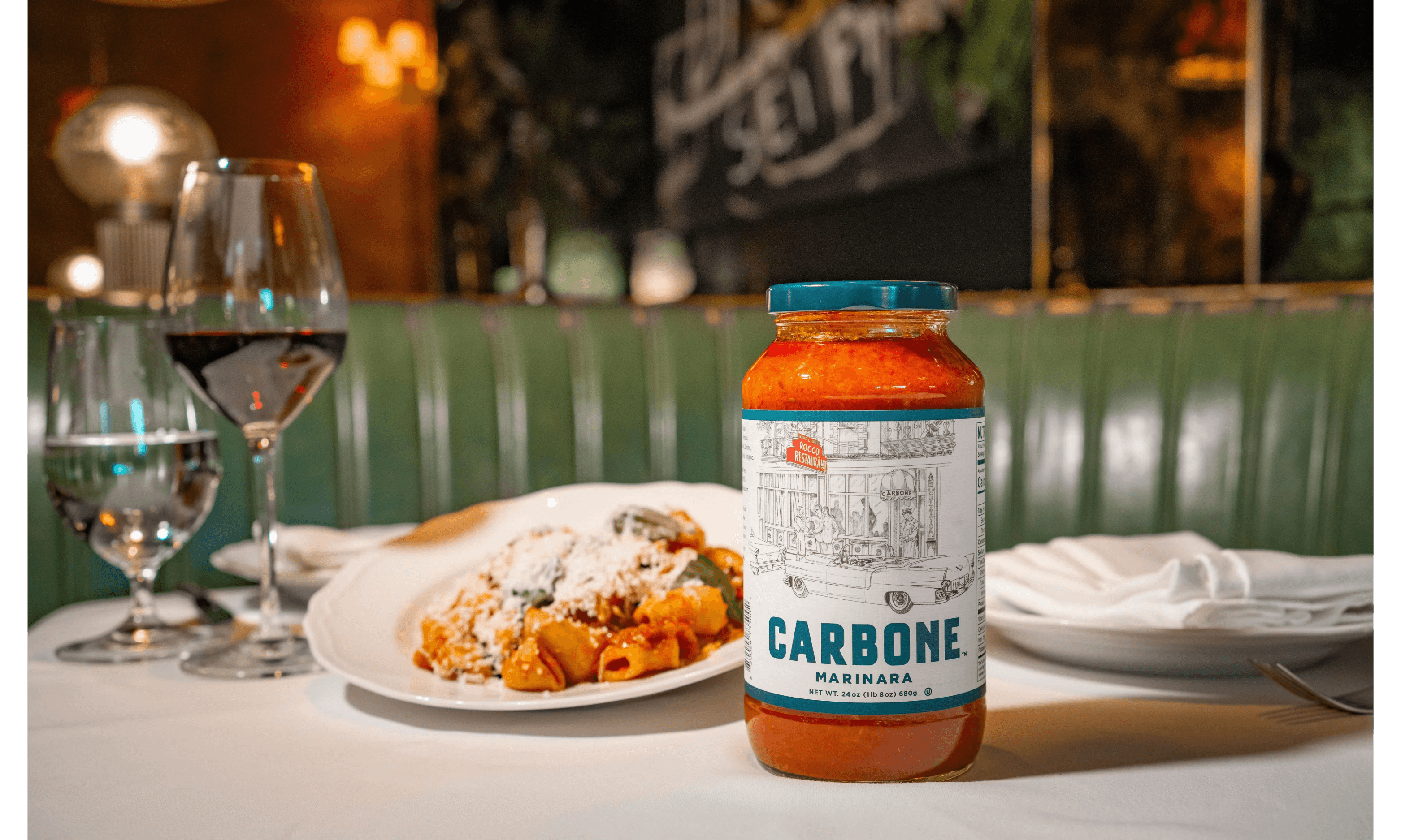 Rigatoni Alla Norma plated
